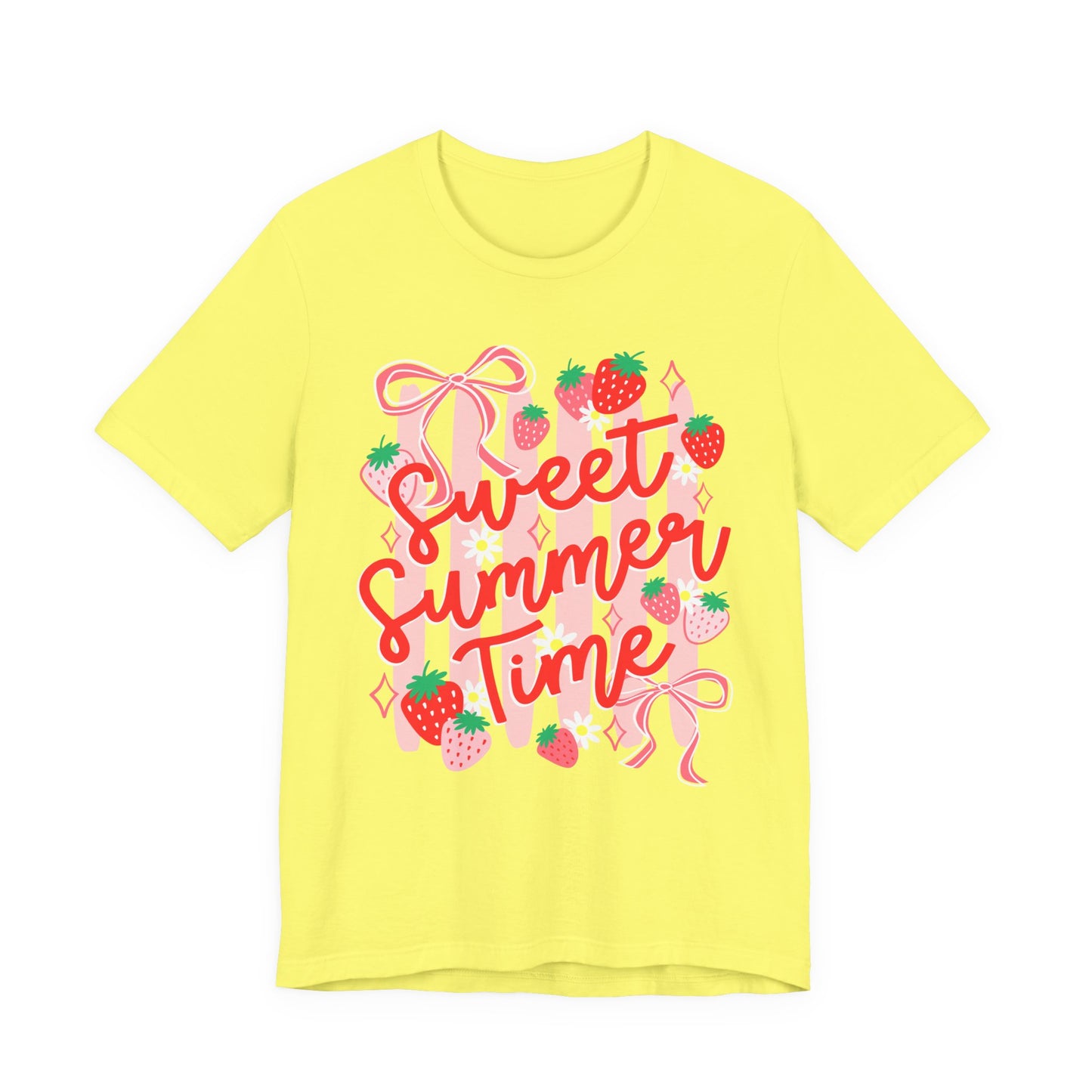 Sweet Summer Time T‑Shirt — Strawberry Graphic Tee