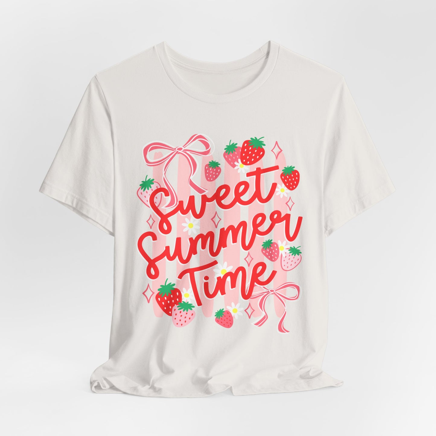 Sweet Summer Time T‑Shirt — Strawberry Graphic Tee