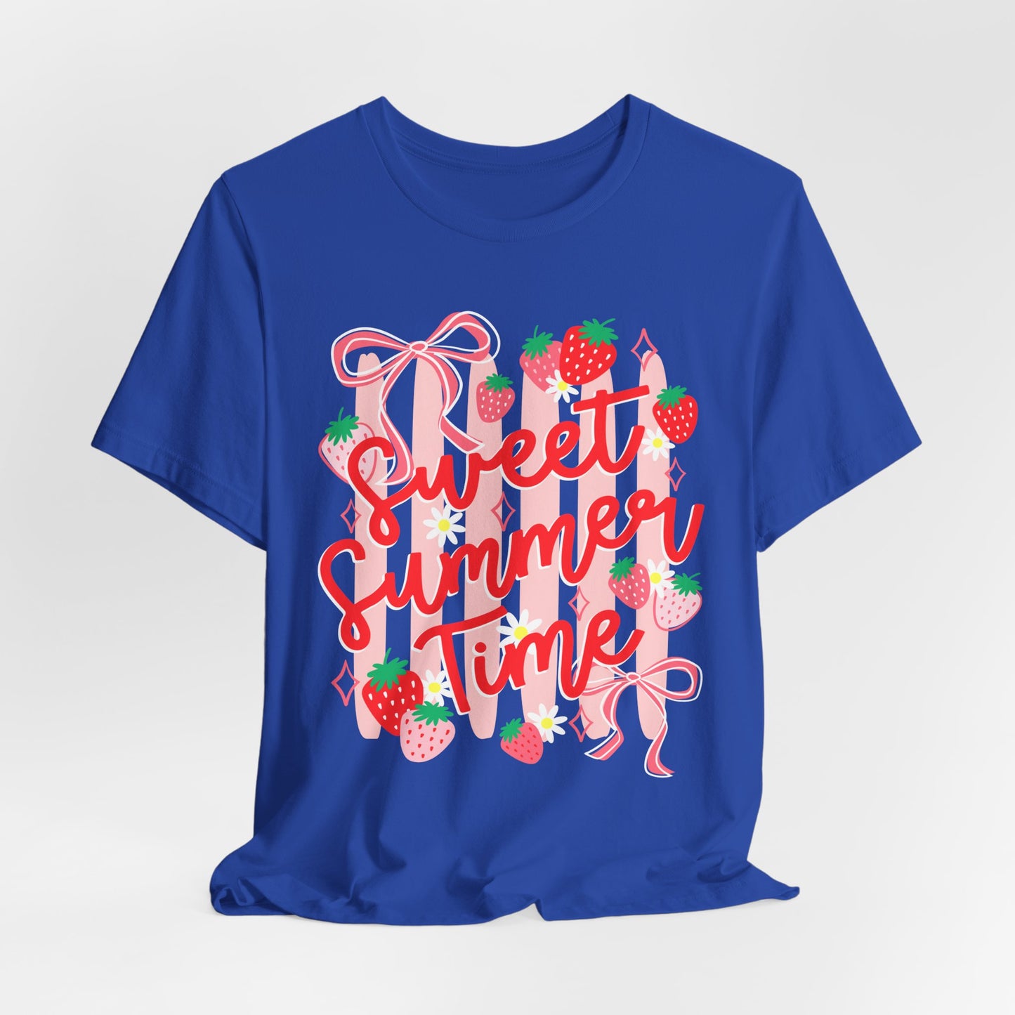 Sweet Summer Time T‑Shirt — Strawberry Graphic Tee