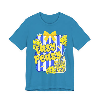 Easy Peasy Lemonade Tee — Bright Retro Summer T-Shirt