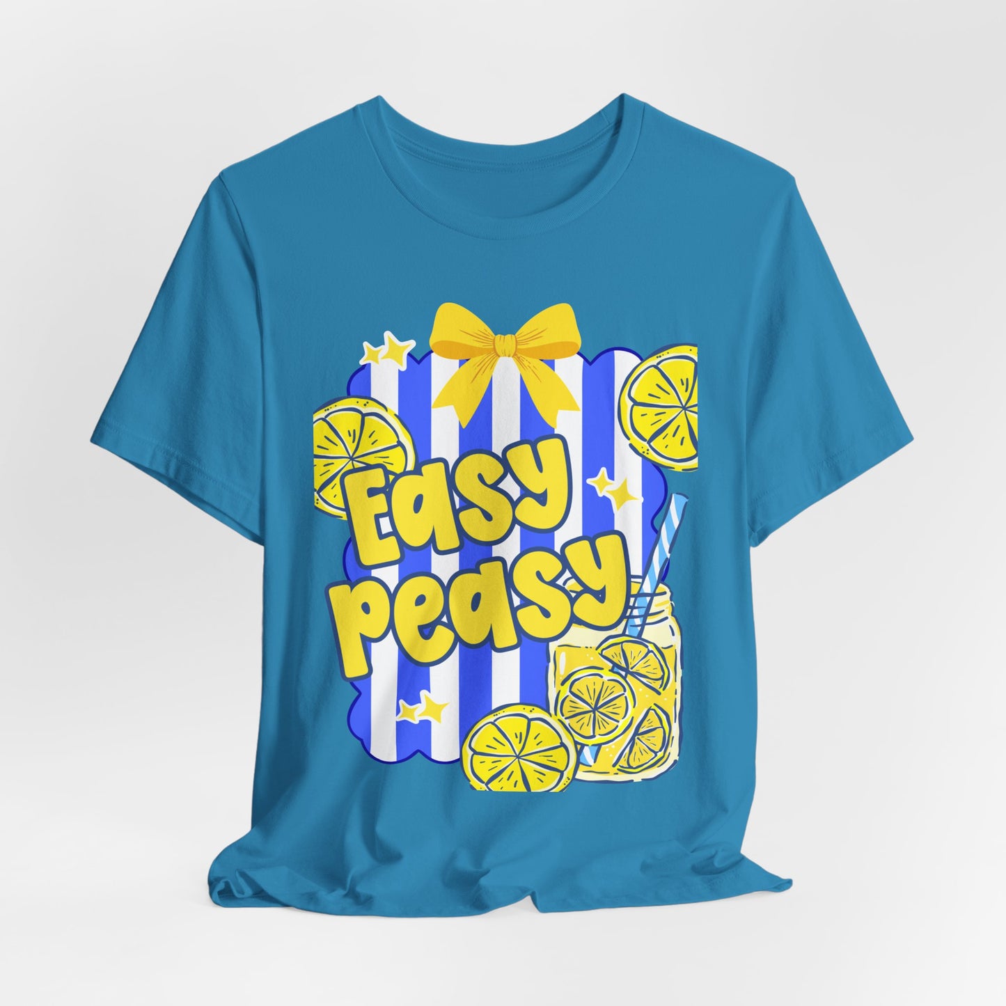 Easy Peasy Lemonade Tee — Bright Retro Summer T-Shirt