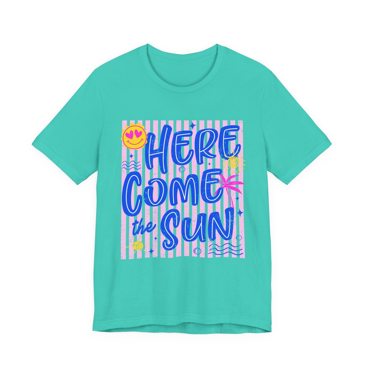 Here Come the Sun T-Shirt - Retro Summer Graphic Tee