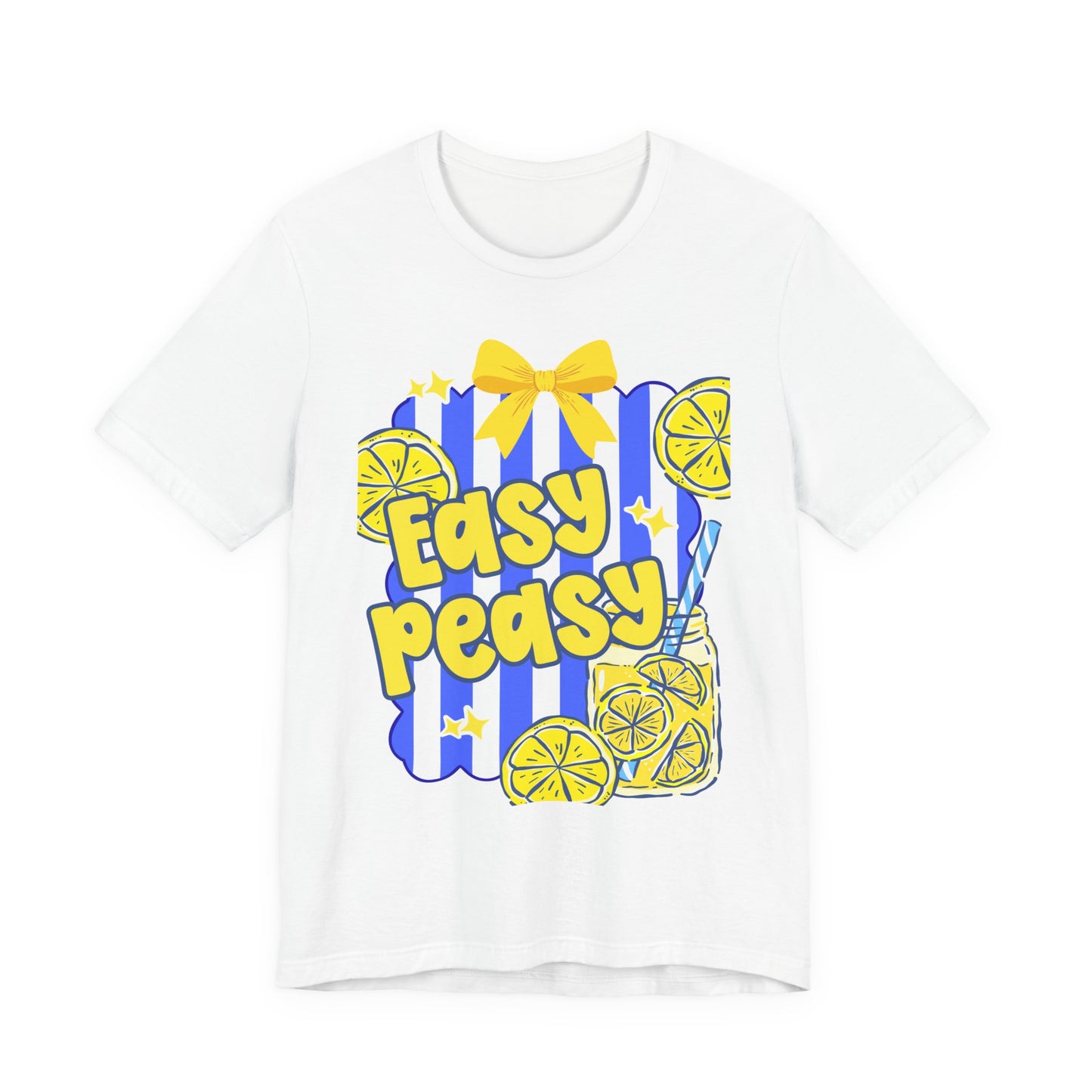 Easy Peasy Lemonade Tee — Bright Retro Summer T-Shirt