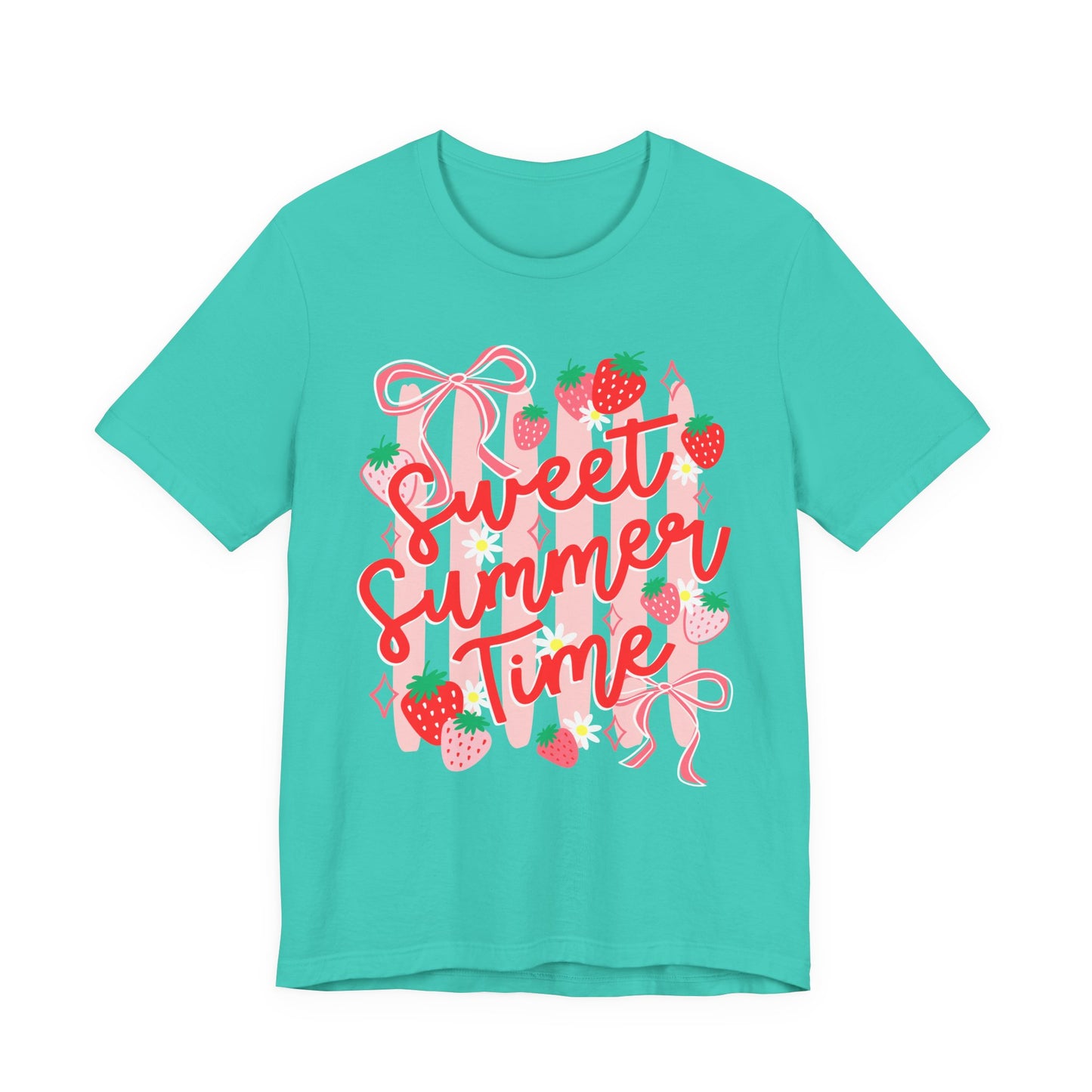 Sweet Summer Time T‑Shirt — Strawberry Graphic Tee
