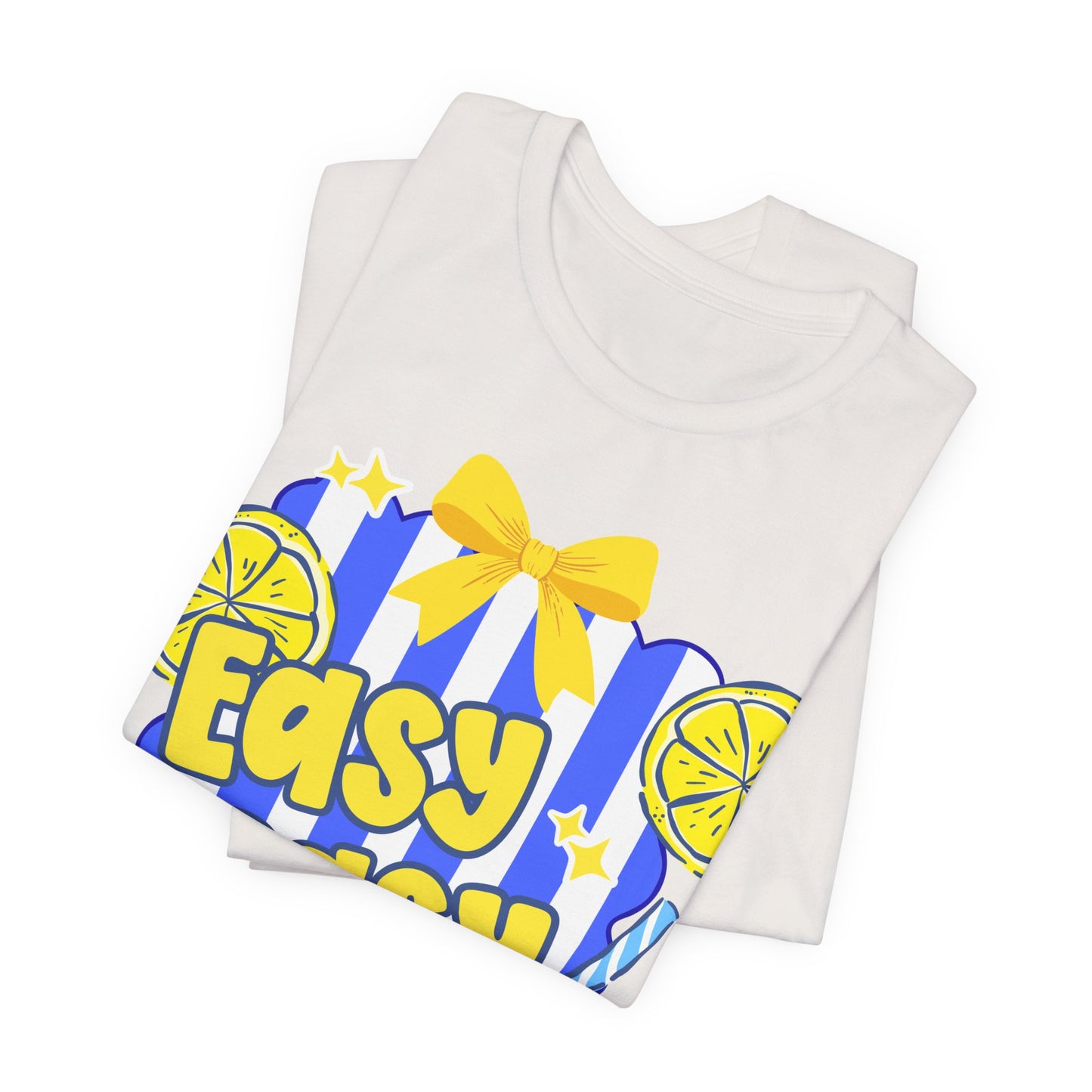 Easy Peasy Lemonade Tee — Bright Retro Summer T-Shirt
