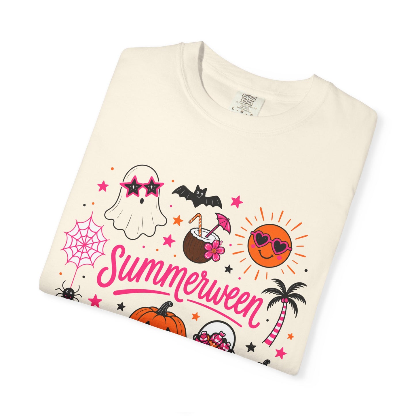 Summerween T-Shirt — Cute Halloween x Summer Graphic Tee