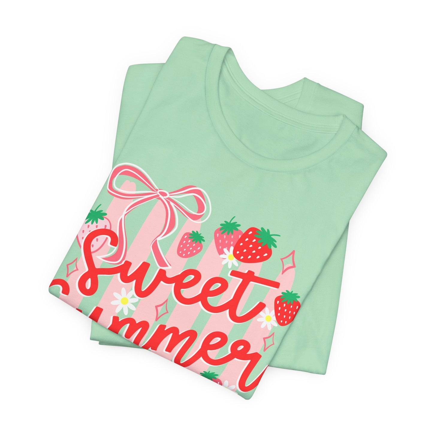 Sweet Summer Time T‑Shirt — Strawberry Graphic Tee