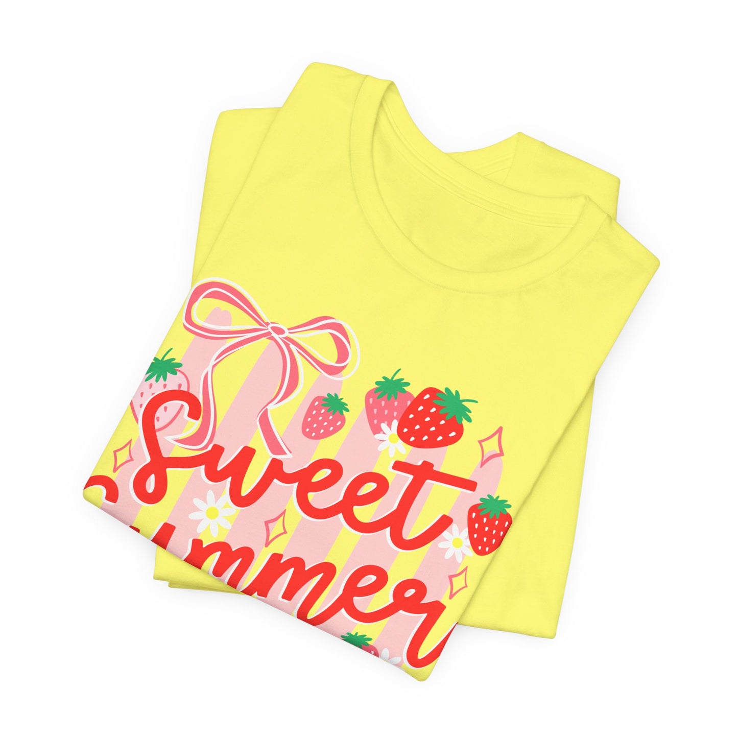 Sweet Summer Time T‑Shirt — Strawberry Graphic Tee