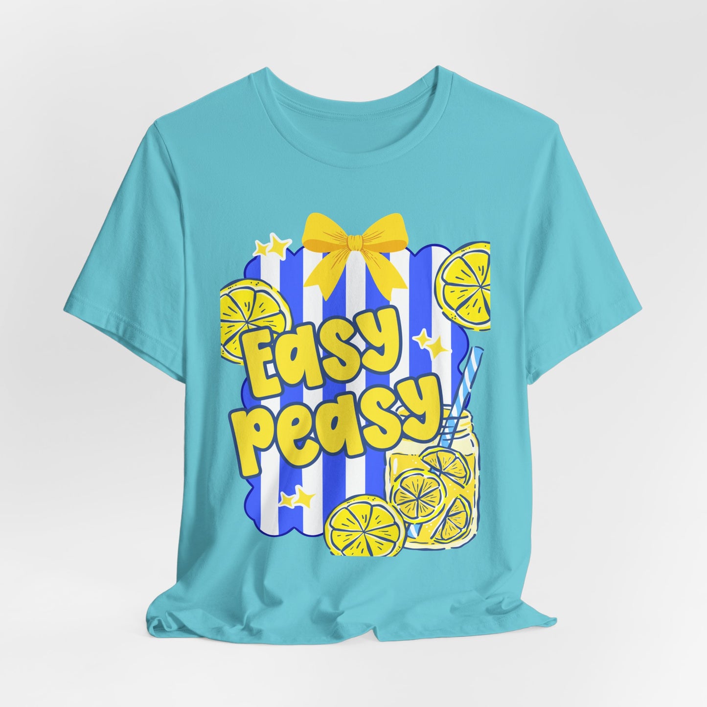 Easy Peasy Lemonade Tee — Bright Retro Summer T-Shirt