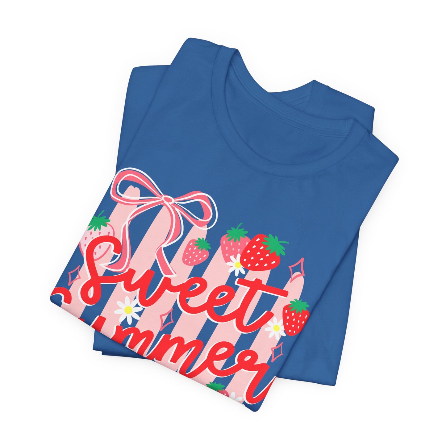 Sweet Summer Time T‑Shirt — Strawberry Graphic Tee