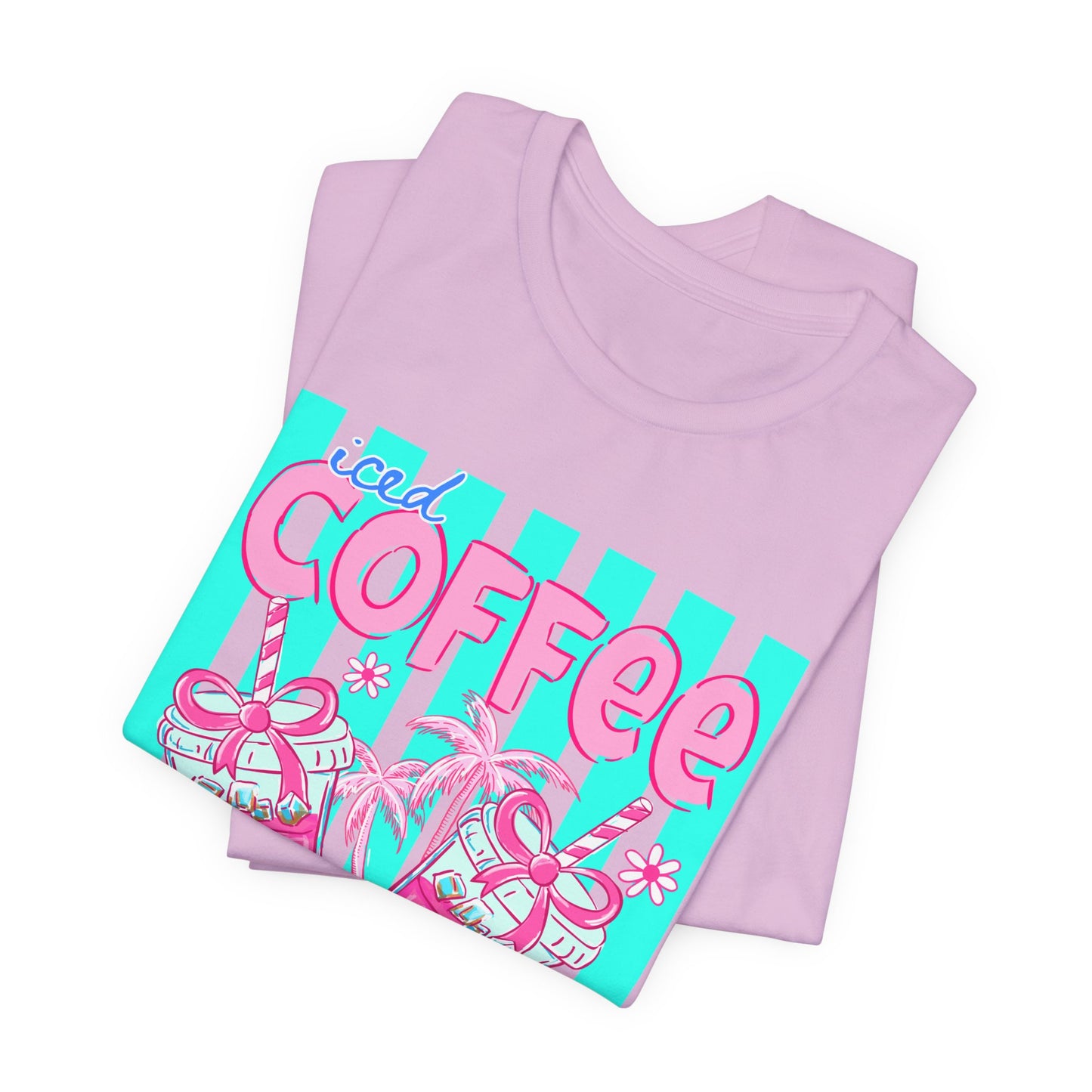 Coffee & Sunshine T-Shirt — Iced Coffee Sunshine Graphic Tee