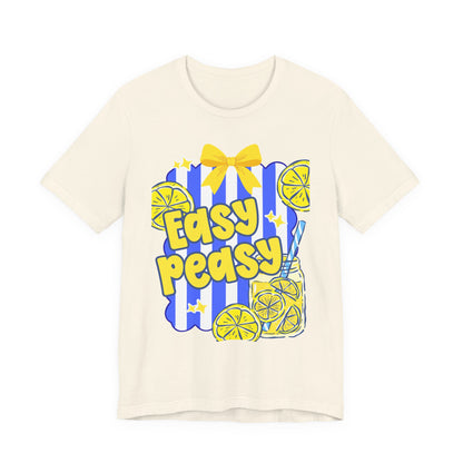 Easy Peasy Lemonade Tee — Bright Retro Summer T-Shirt