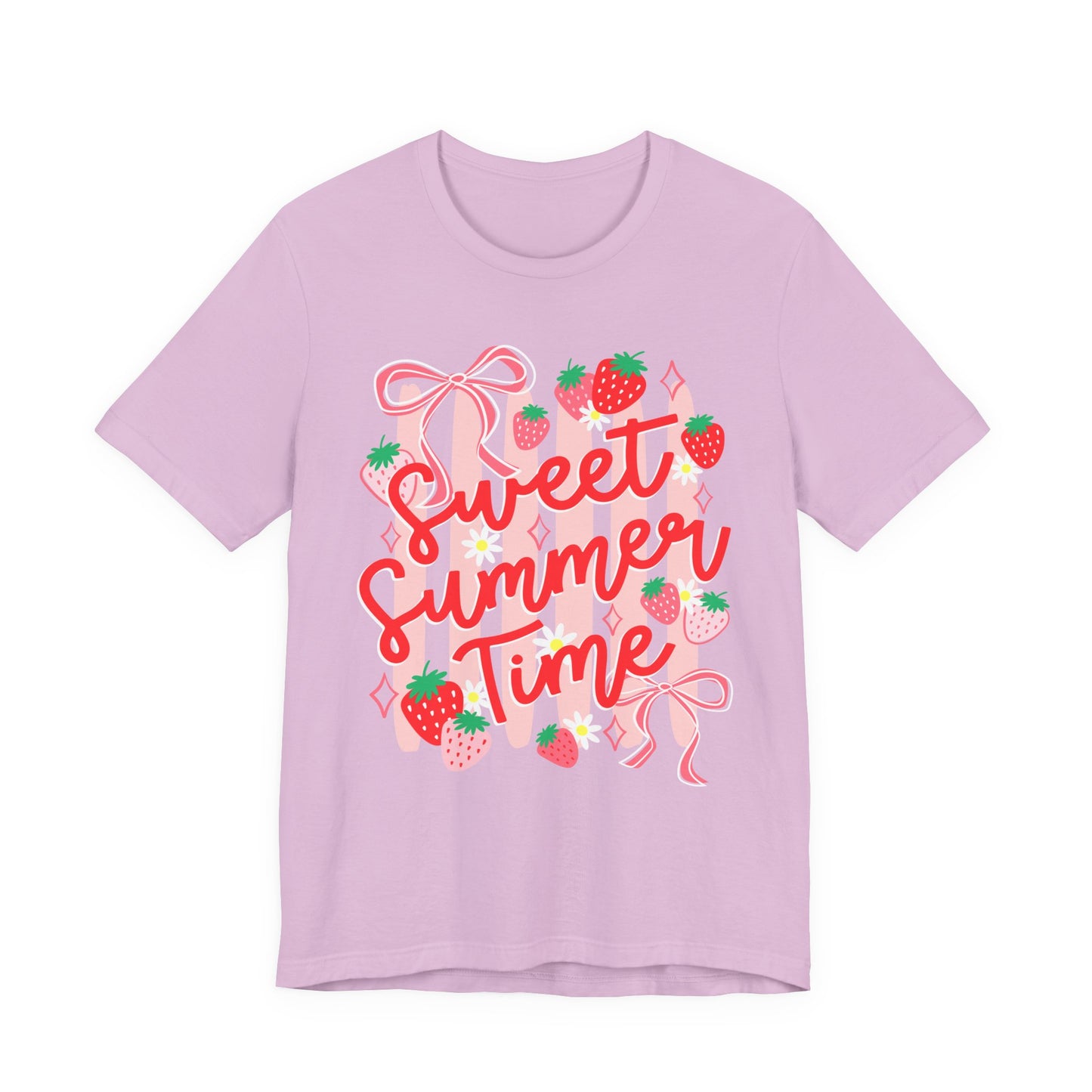 Sweet Summer Time T‑Shirt — Strawberry Graphic Tee