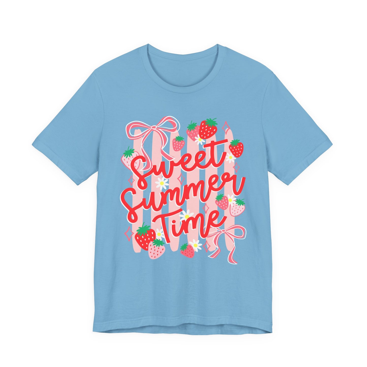 Sweet Summer Time T‑Shirt — Strawberry Graphic Tee