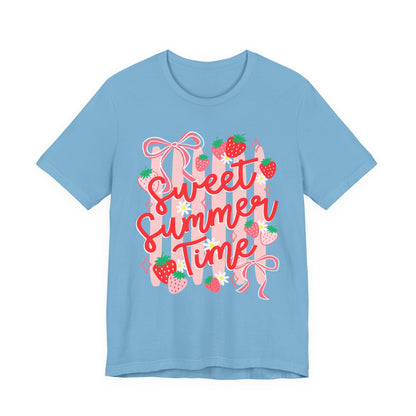 Sweet Summer Time T‑Shirt — Strawberry Graphic Tee