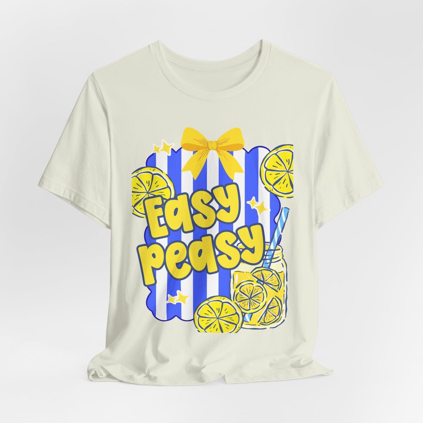 Easy Peasy Lemonade Tee — Bright Retro Summer T-Shirt