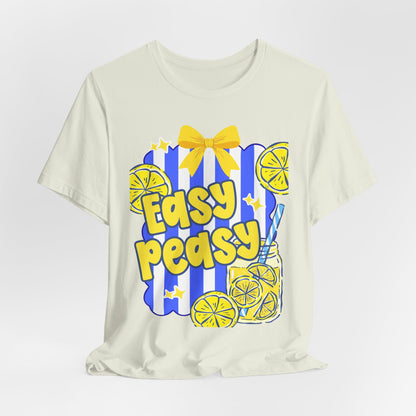 Easy Peasy Lemonade Tee — Bright Retro Summer T-Shirt