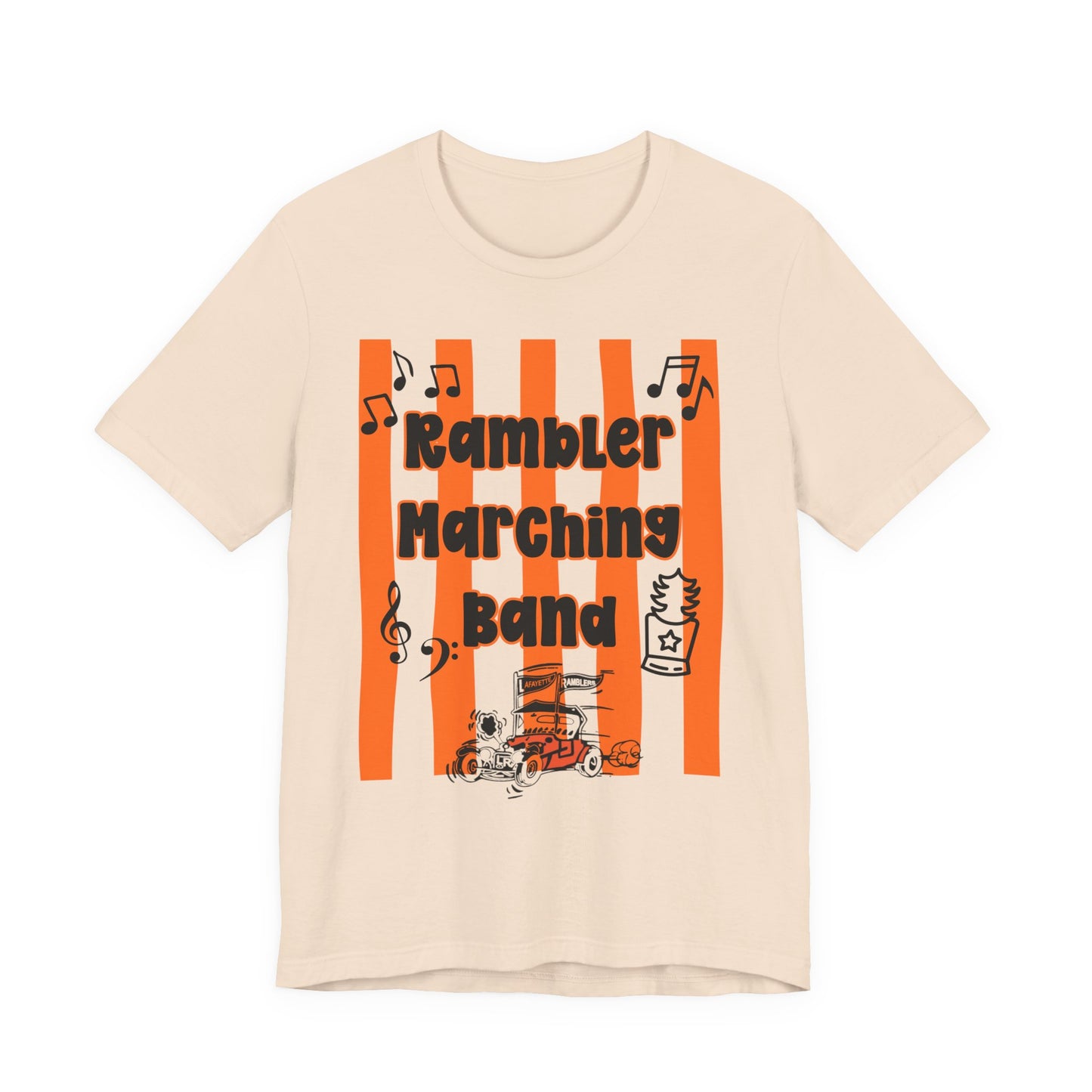 Rambler Marching Band Tee — Stripe Music School Shirt