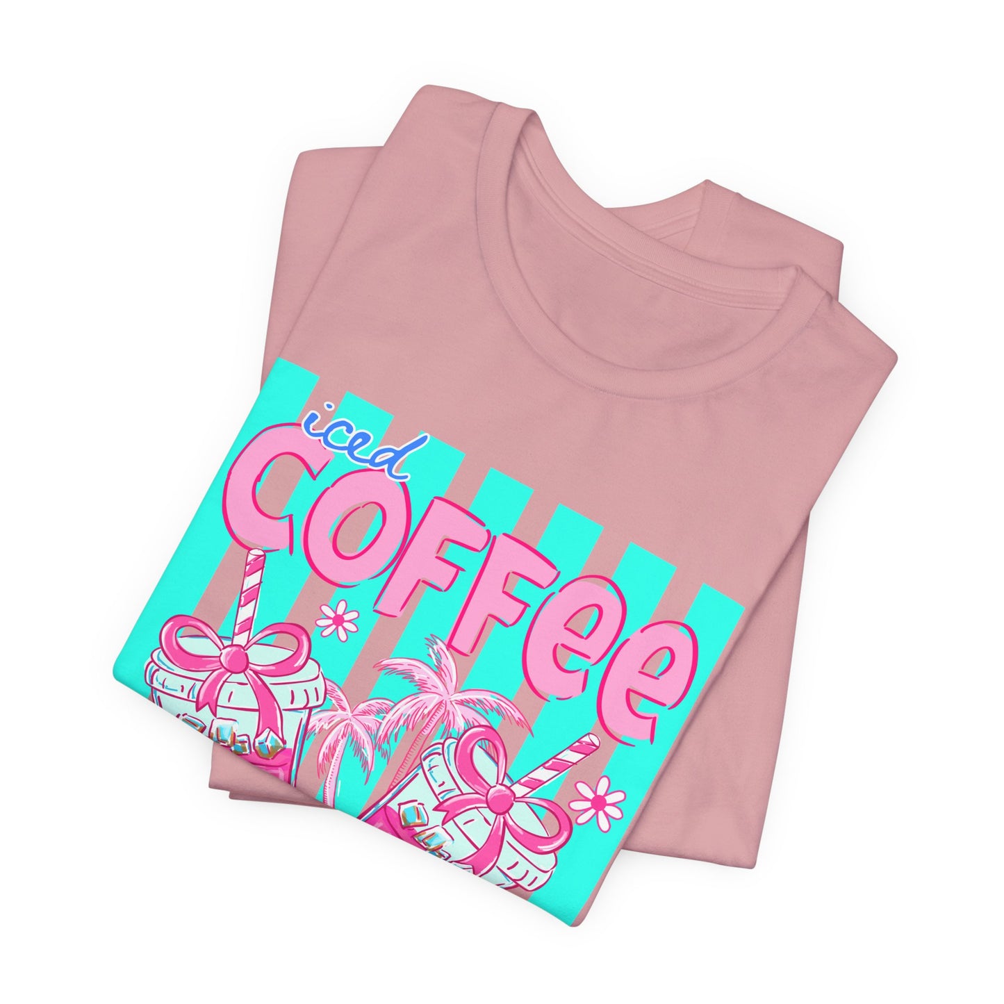 Coffee & Sunshine T-Shirt — Iced Coffee Sunshine Graphic Tee