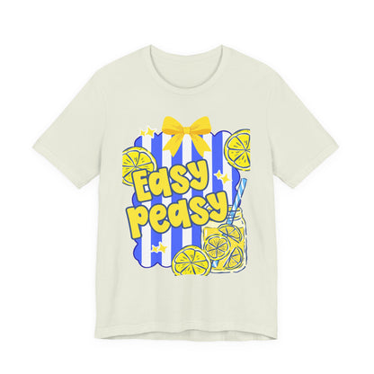 Easy Peasy Lemonade Tee — Bright Retro Summer T-Shirt