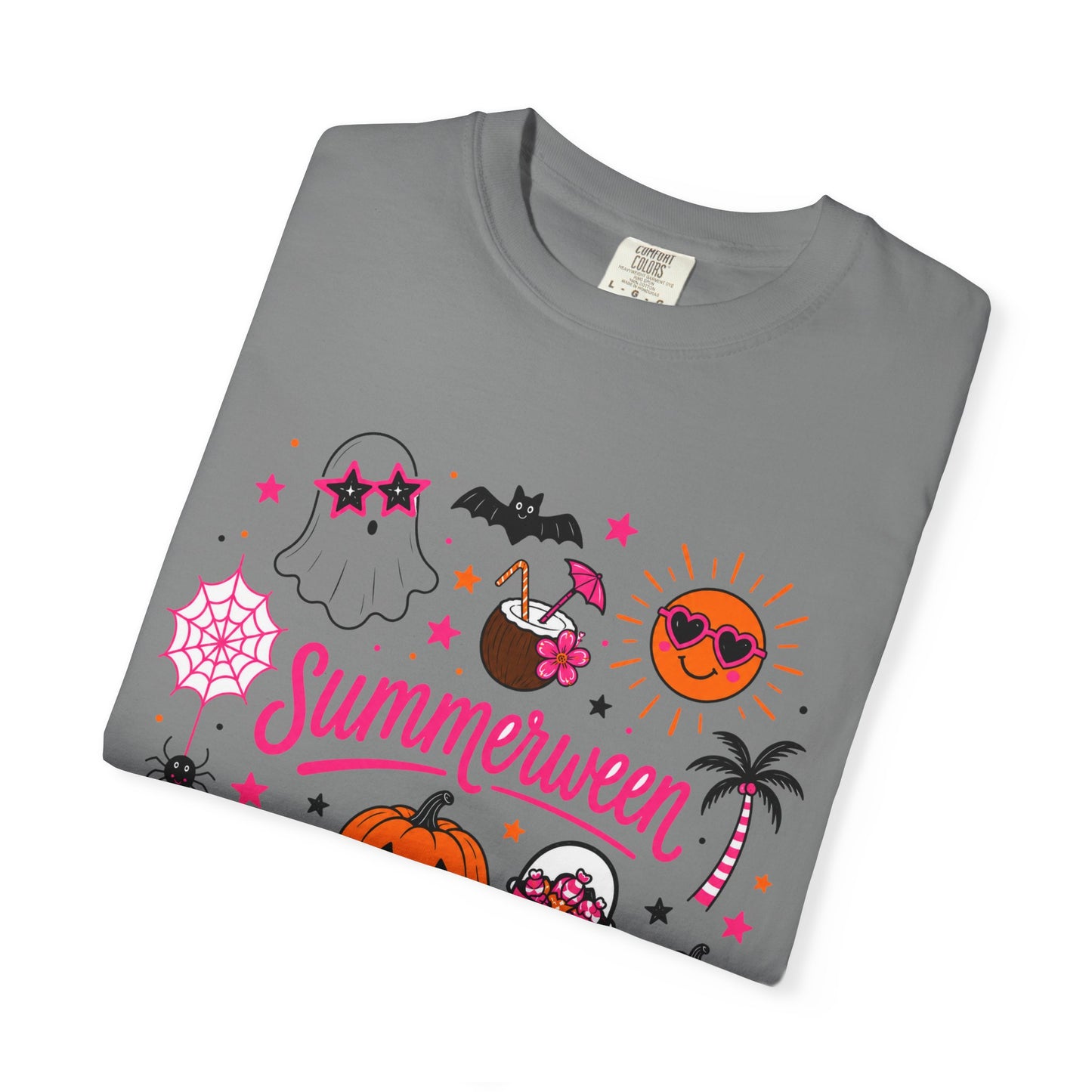 Summerween T-Shirt — Cute Halloween x Summer Graphic Tee