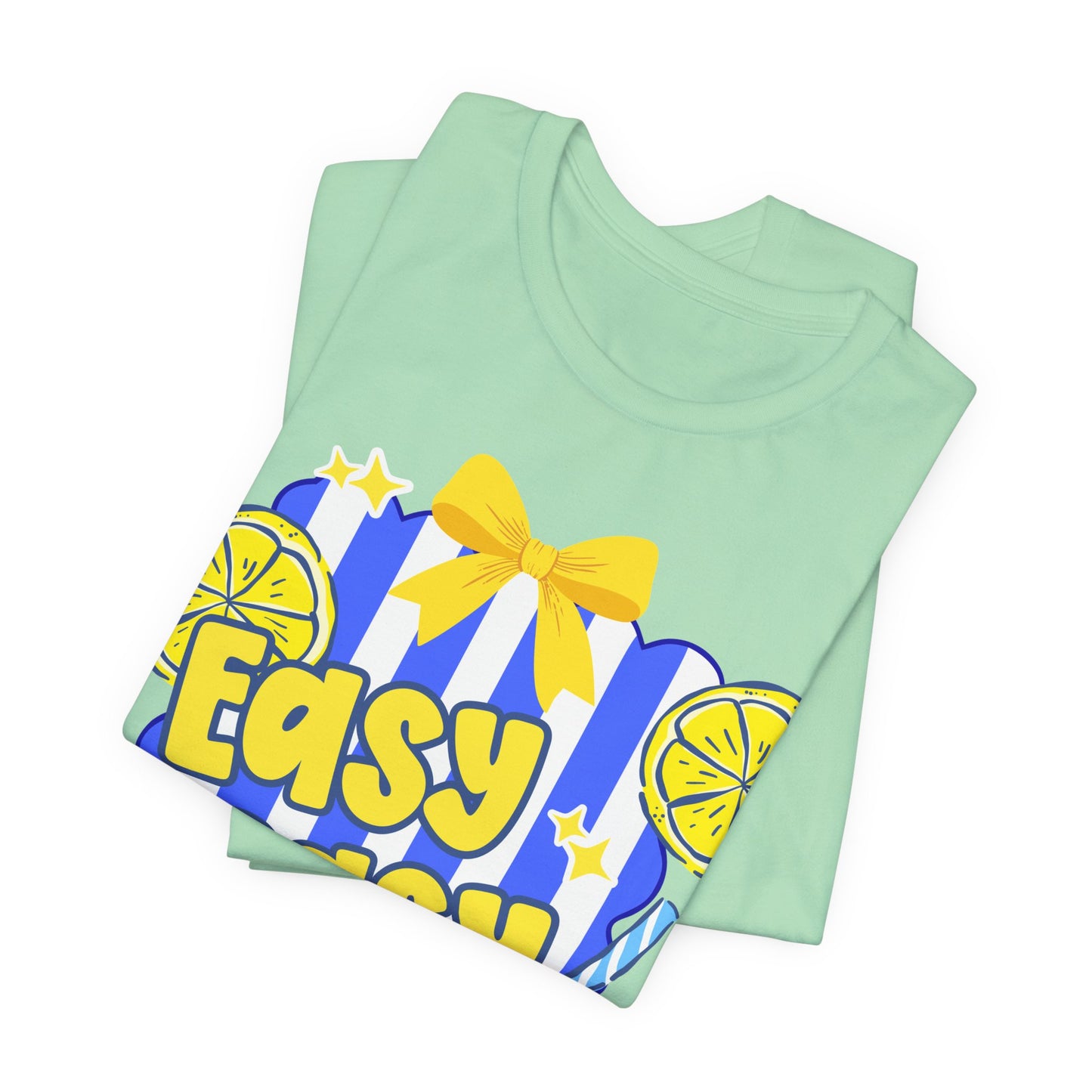 Easy Peasy Lemonade Tee — Bright Retro Summer T-Shirt