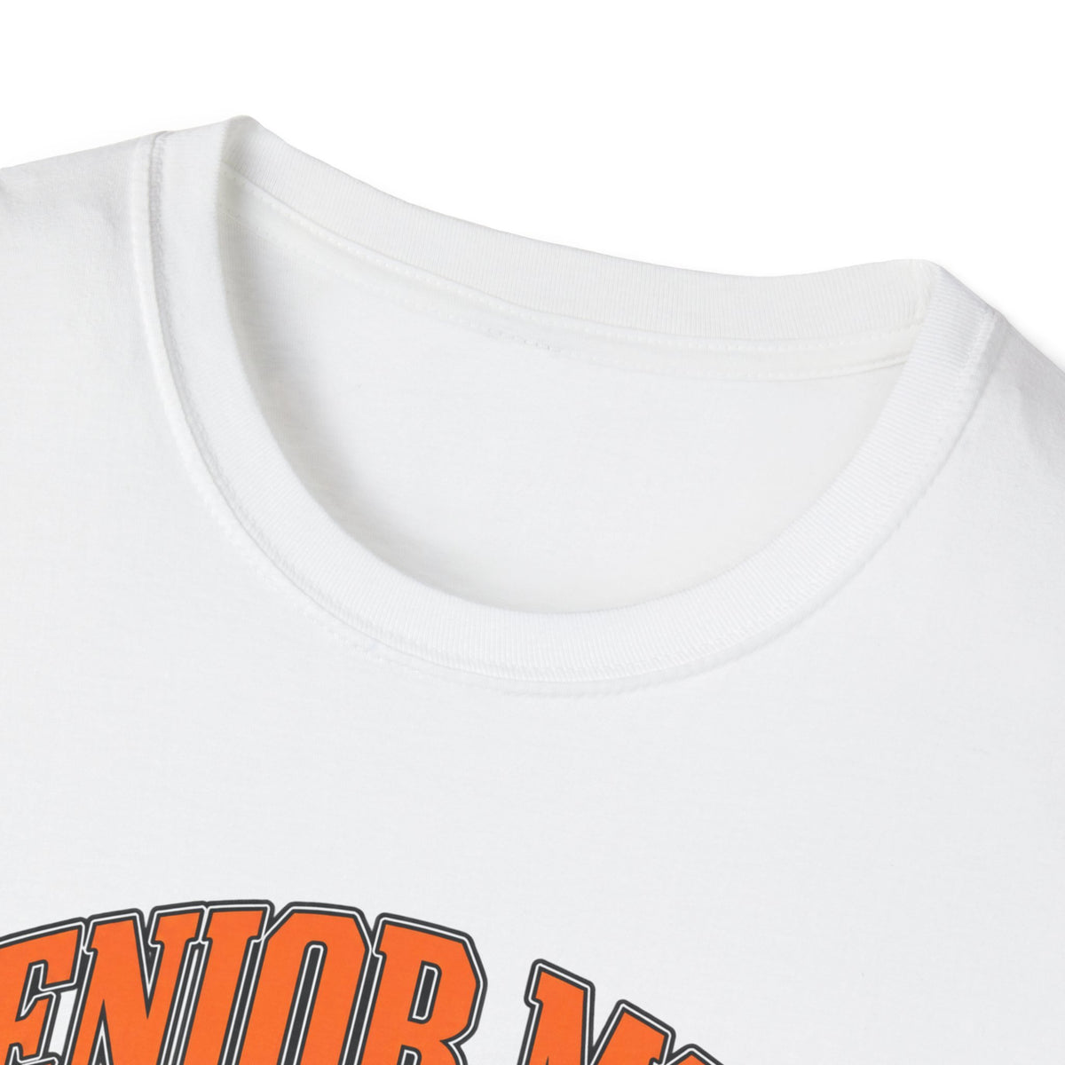 Senior Mom Custom Photo T-Shirt — Class of 2027 Personalized Tee