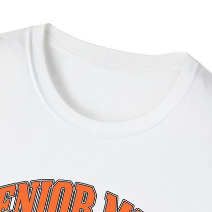 Senior Mom Custom Photo T-Shirt — Class of 2027 Personalized Tee