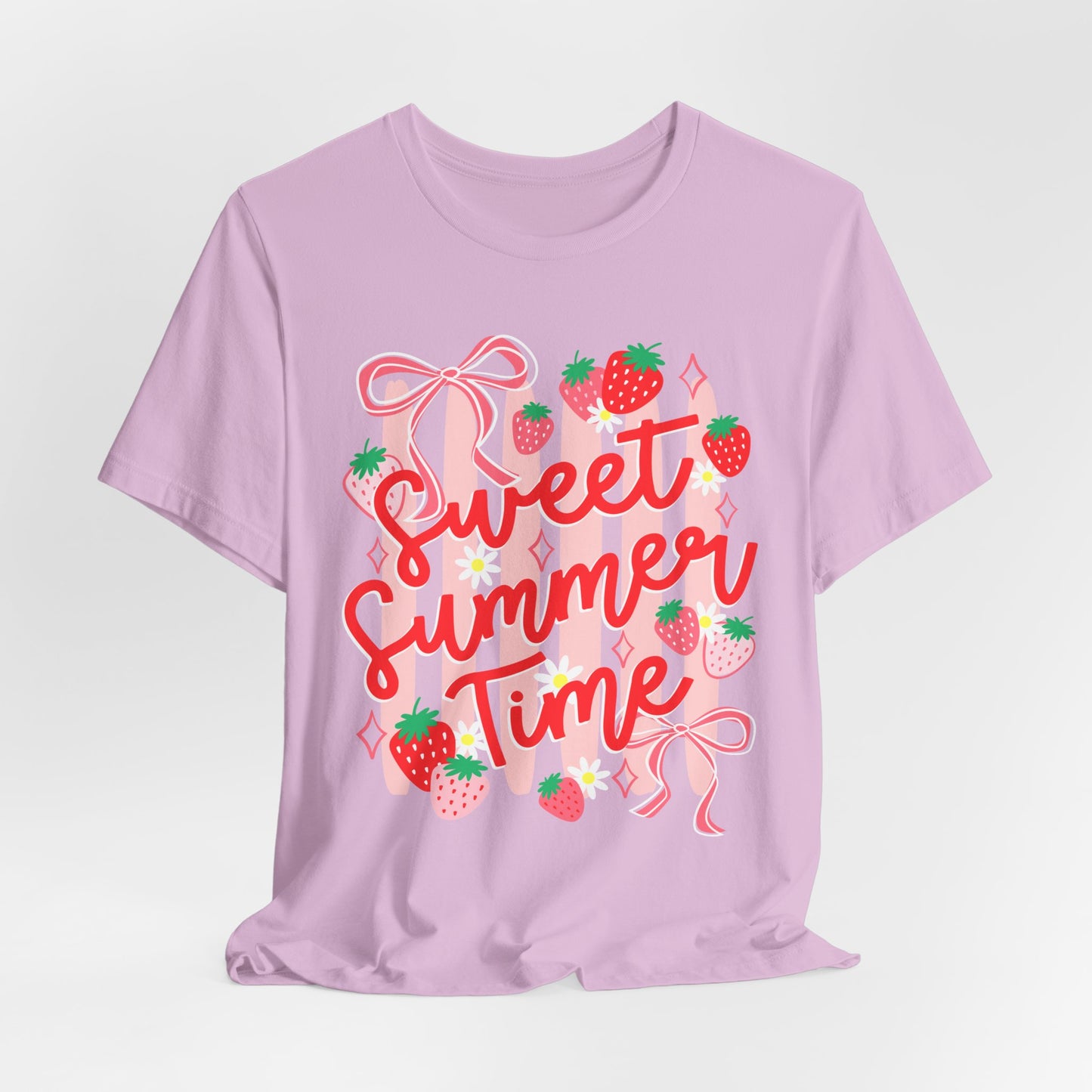 Sweet Summer Time T‑Shirt — Strawberry Graphic Tee