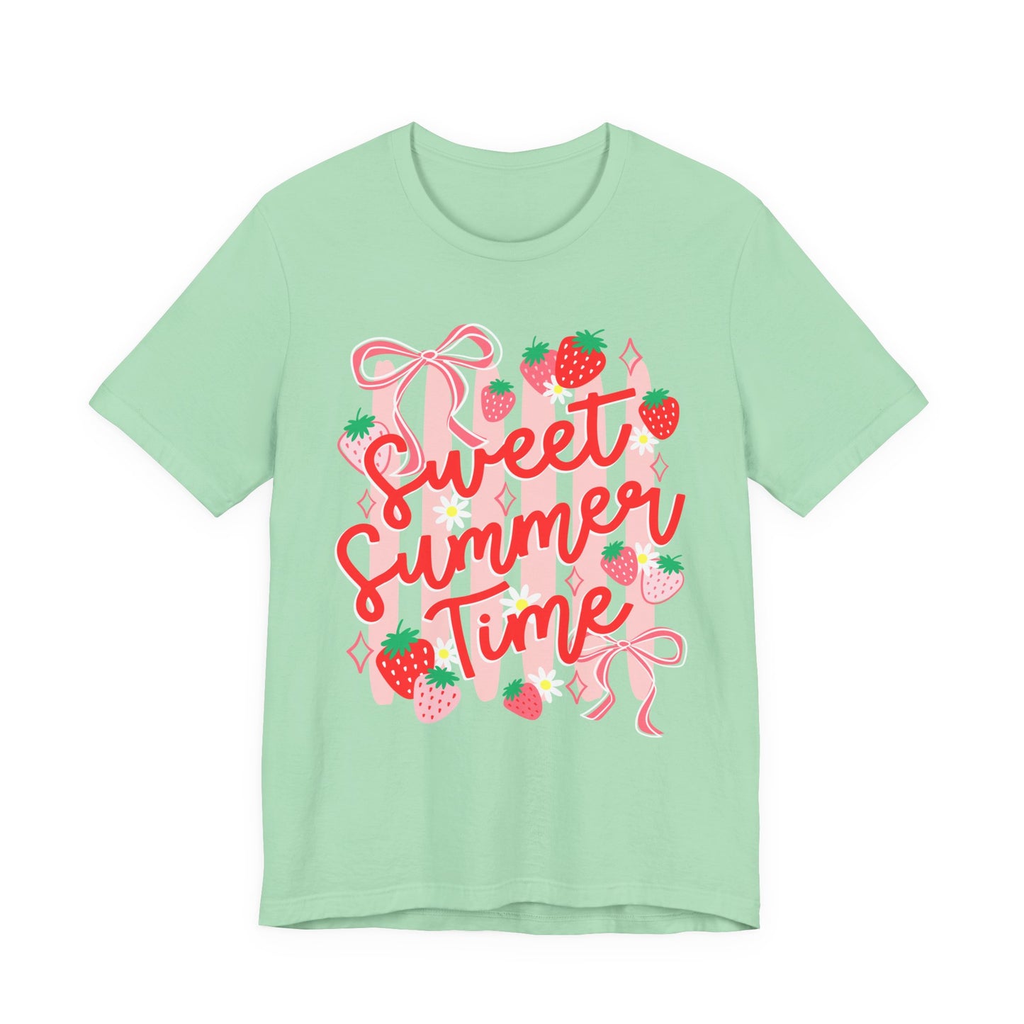 Sweet Summer Time T‑Shirt — Strawberry Graphic Tee