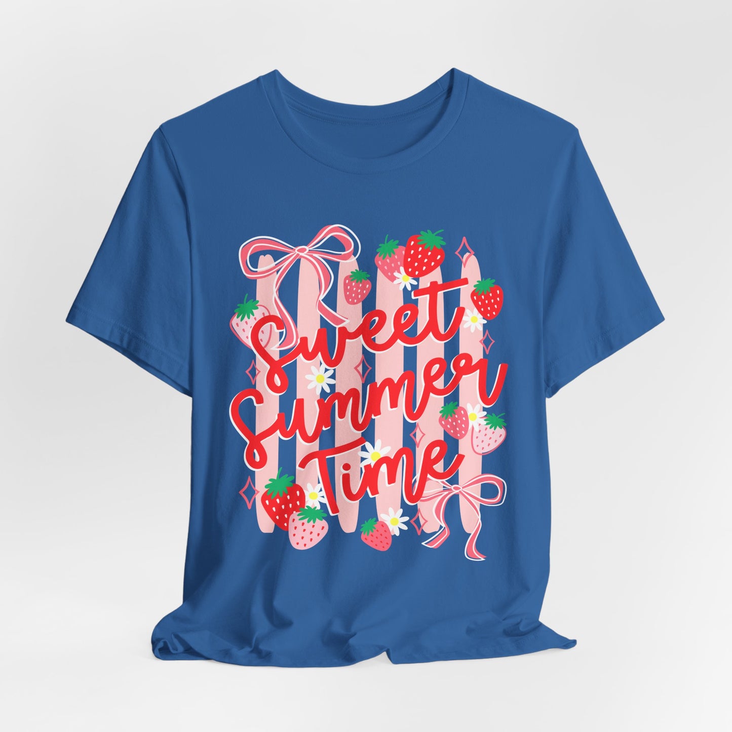 Sweet Summer Time T‑Shirt — Strawberry Graphic Tee