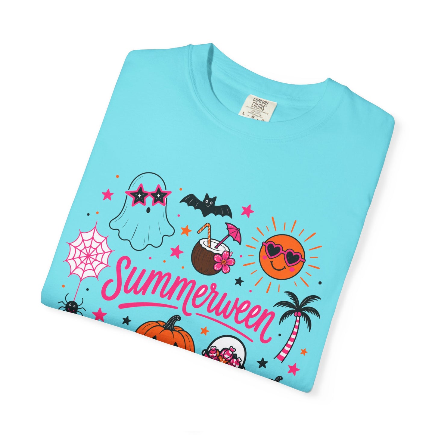 Summerween T-Shirt — Cute Halloween x Summer Graphic Tee