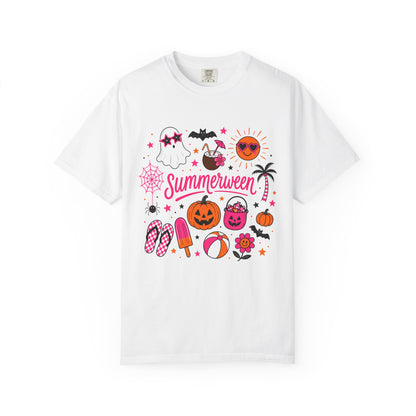 Summerween T-Shirt — Cute Halloween x Summer Graphic Tee