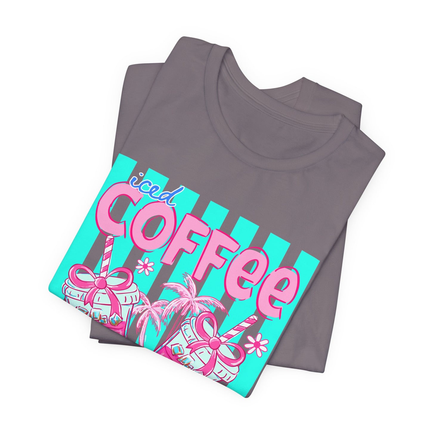 Coffee & Sunshine T-Shirt — Iced Coffee Sunshine Graphic Tee