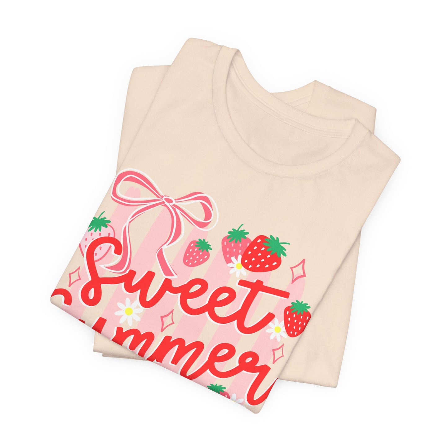 Sweet Summer Time T‑Shirt — Strawberry Graphic Tee