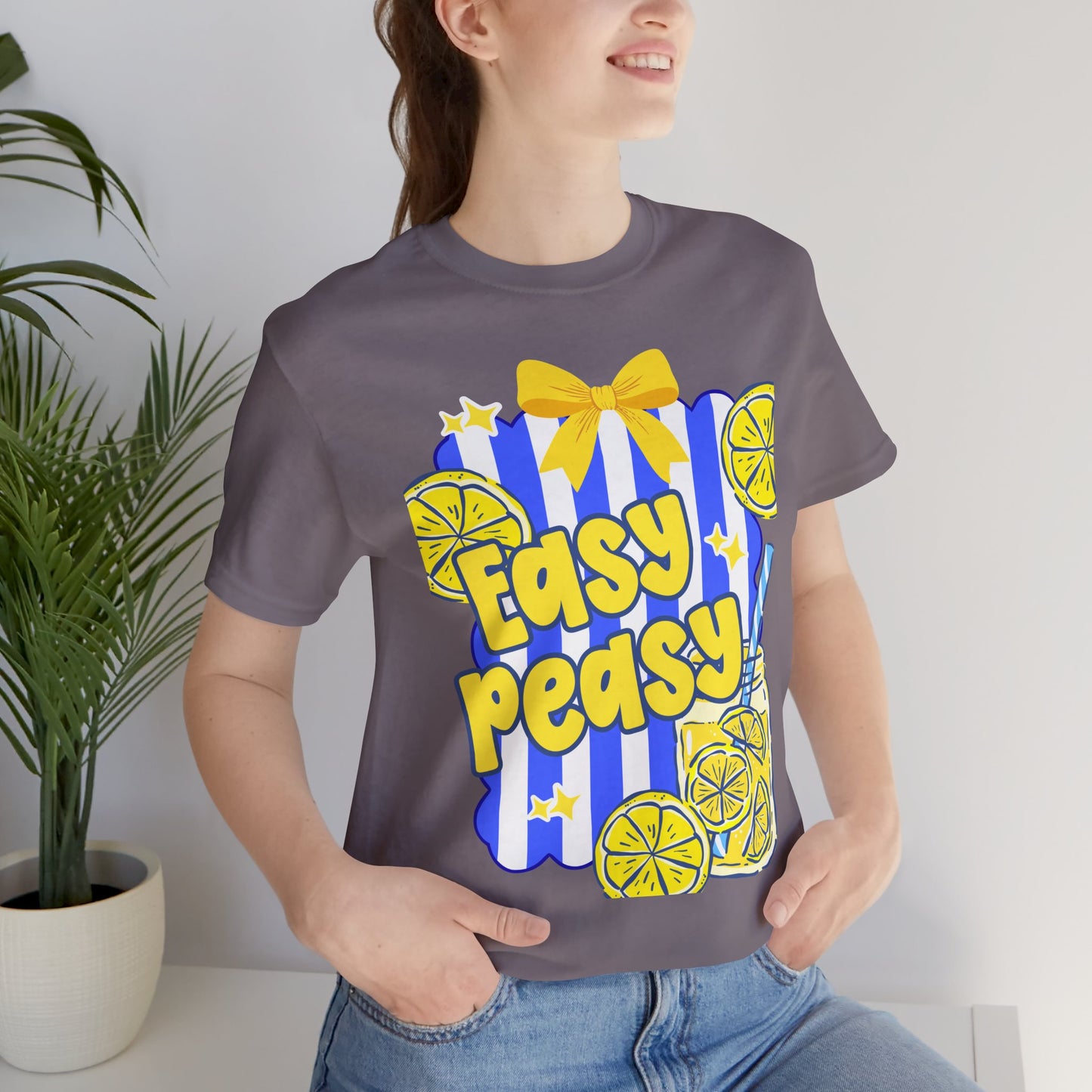 Easy Peasy Lemonade Tee — Bright Retro Summer T-Shirt