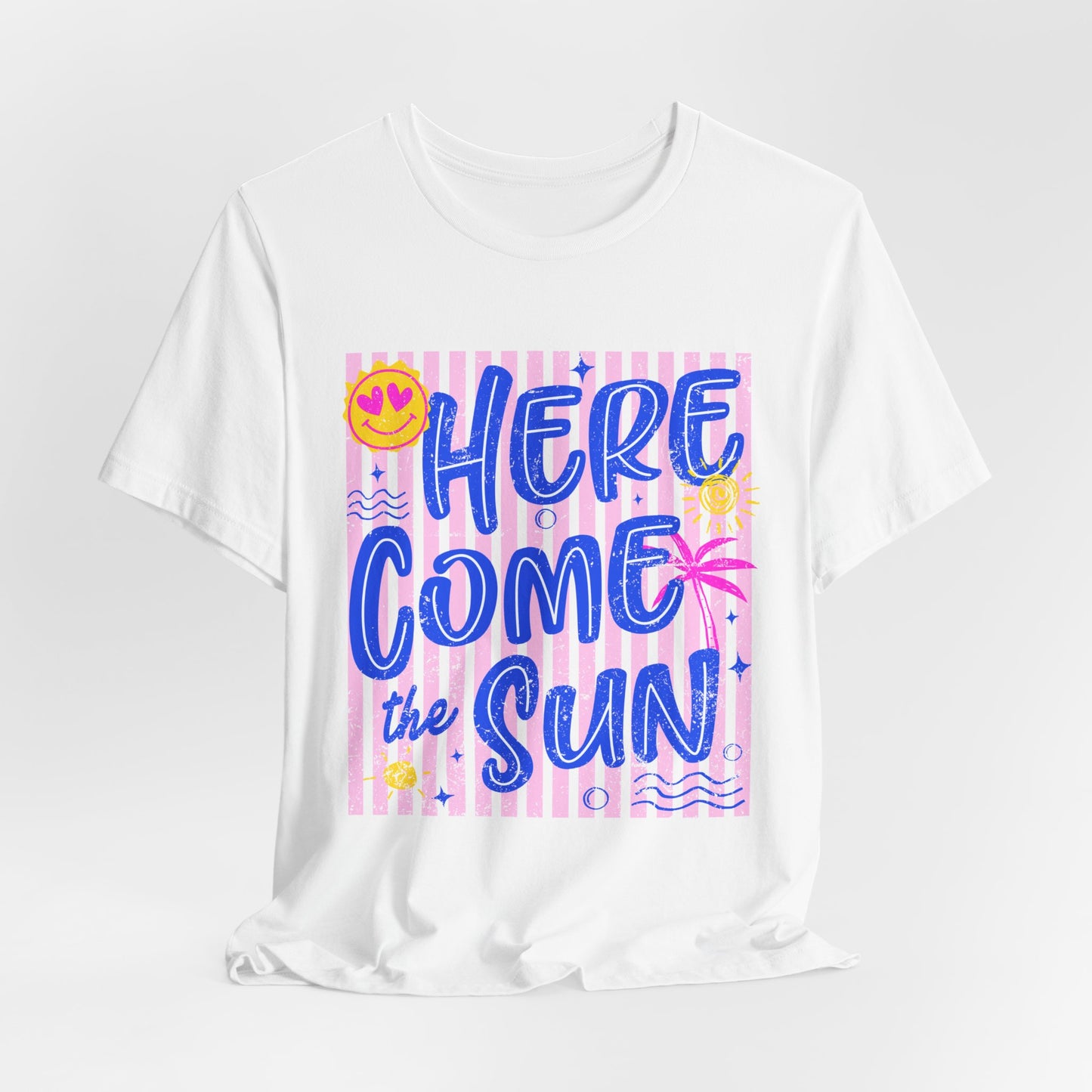 Here Come the Sun T-Shirt - Retro Summer Graphic Tee