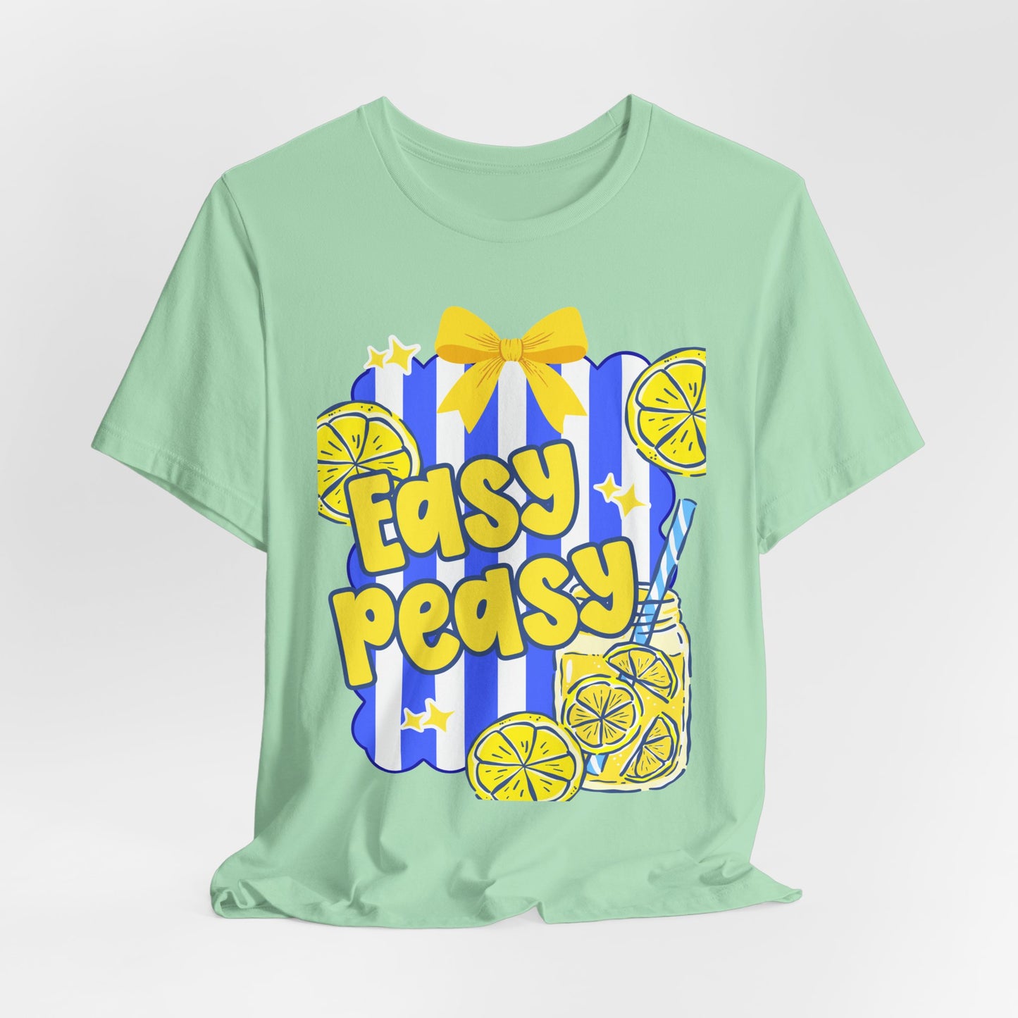 Easy Peasy Lemonade Tee — Bright Retro Summer T-Shirt