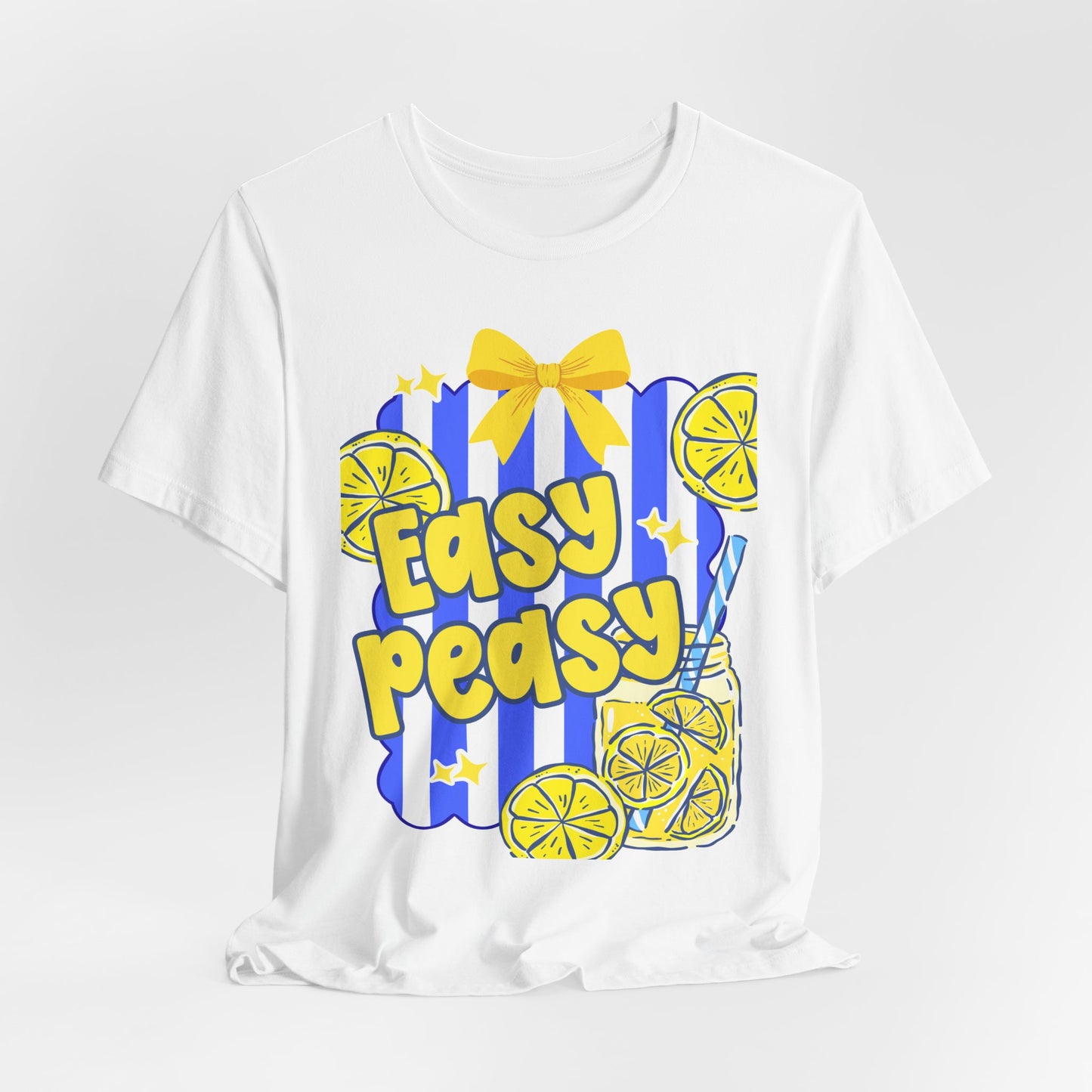 Easy Peasy Lemonade Tee — Bright Retro Summer T-Shirt