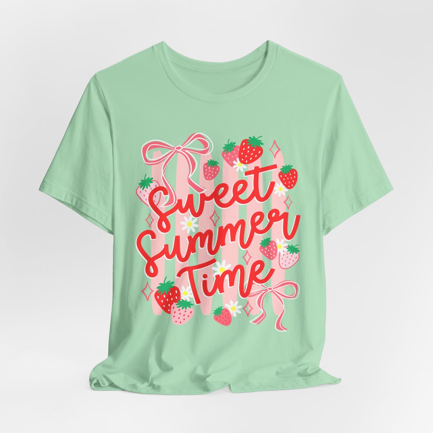 Sweet Summer Time T‑Shirt — Strawberry Graphic Tee