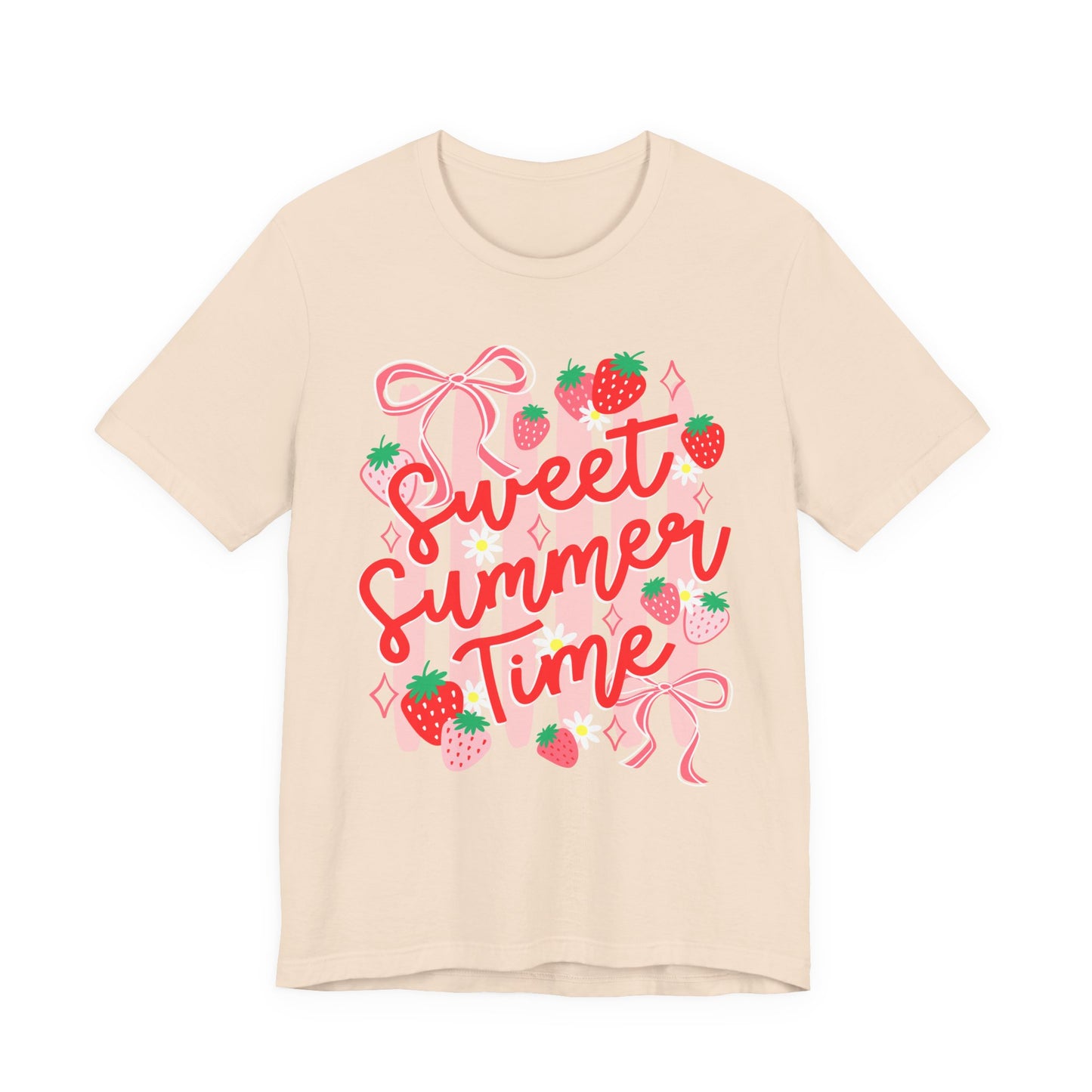 Sweet Summer Time T‑Shirt — Strawberry Graphic Tee