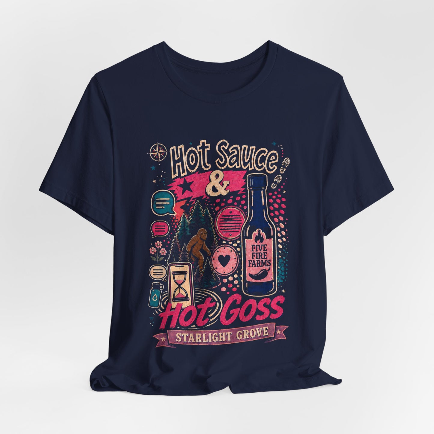 Hot Goss Hot Sauce Graphic Tee — Starlight Grove Design