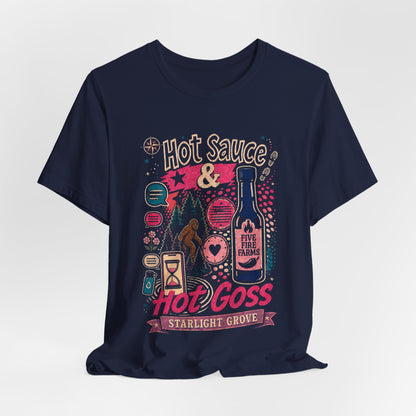 Hot Goss Hot Sauce Graphic Tee — Starlight Grove Design