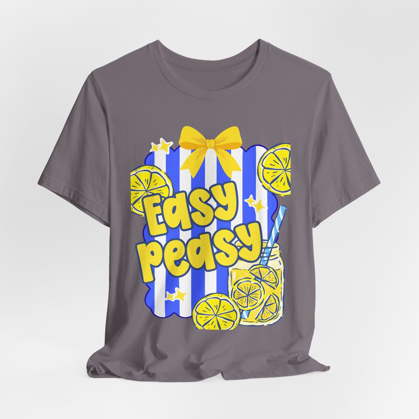 Easy Peasy Lemonade Tee — Bright Retro Summer T-Shirt