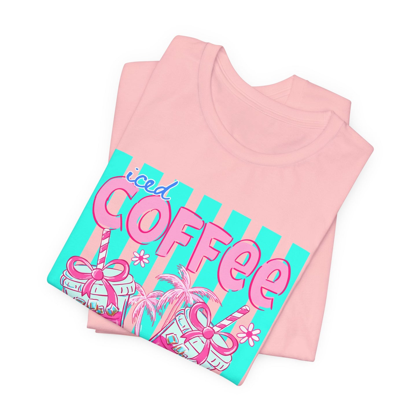 Coffee & Sunshine T-Shirt — Iced Coffee Sunshine Graphic Tee