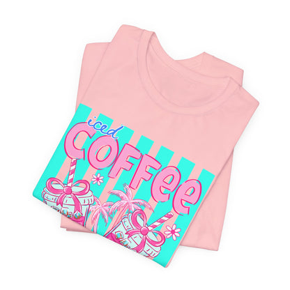 Coffee & Sunshine T-Shirt — Iced Coffee Sunshine Graphic Tee