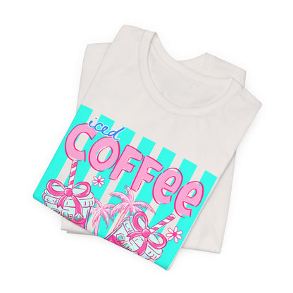 Coffee & Sunshine T-Shirt — Iced Coffee Sunshine Graphic Tee
