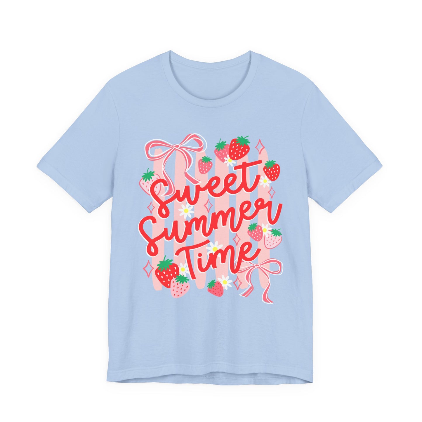 Sweet Summer Time T‑Shirt — Strawberry Graphic Tee
