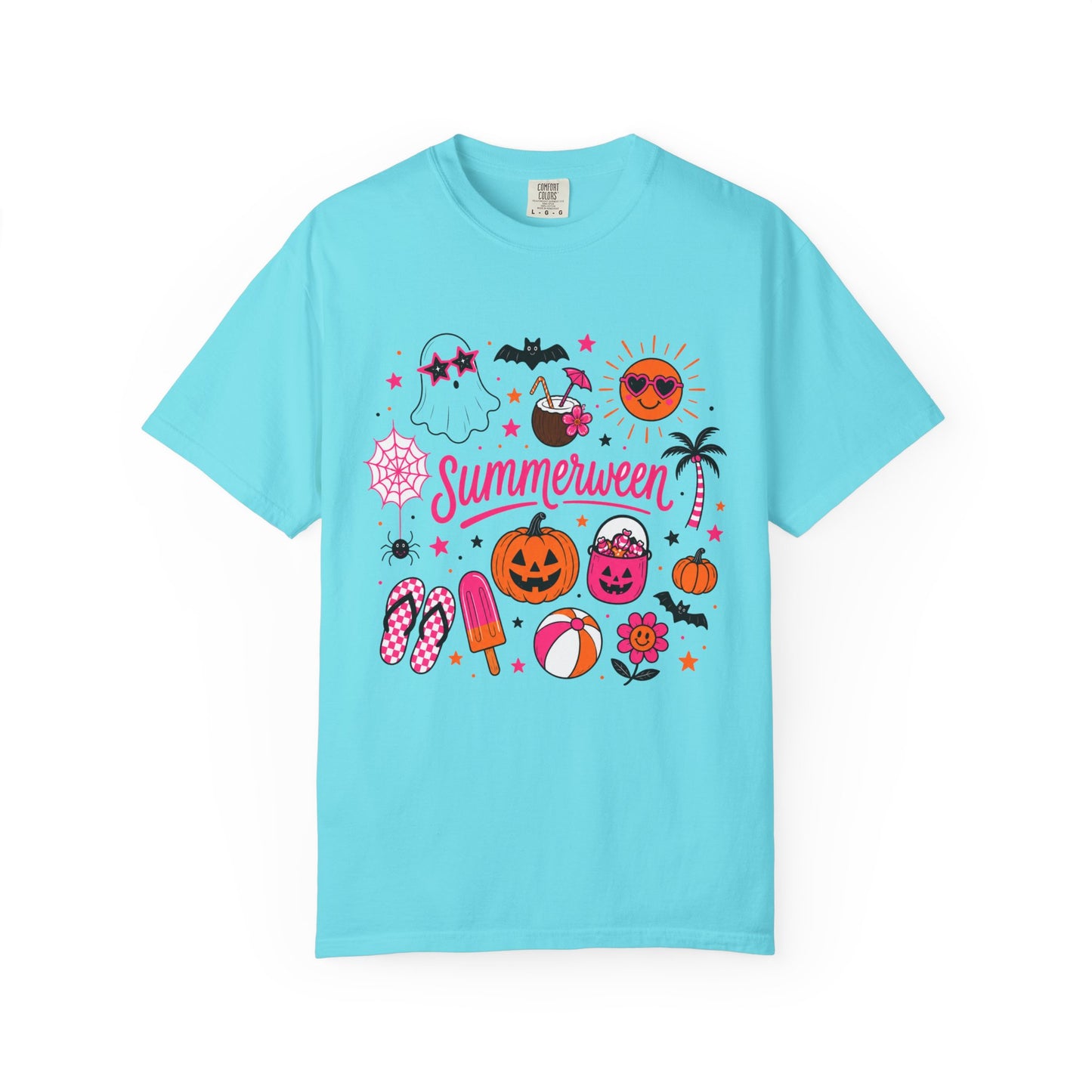 Summerween T-Shirt — Cute Halloween x Summer Graphic Tee