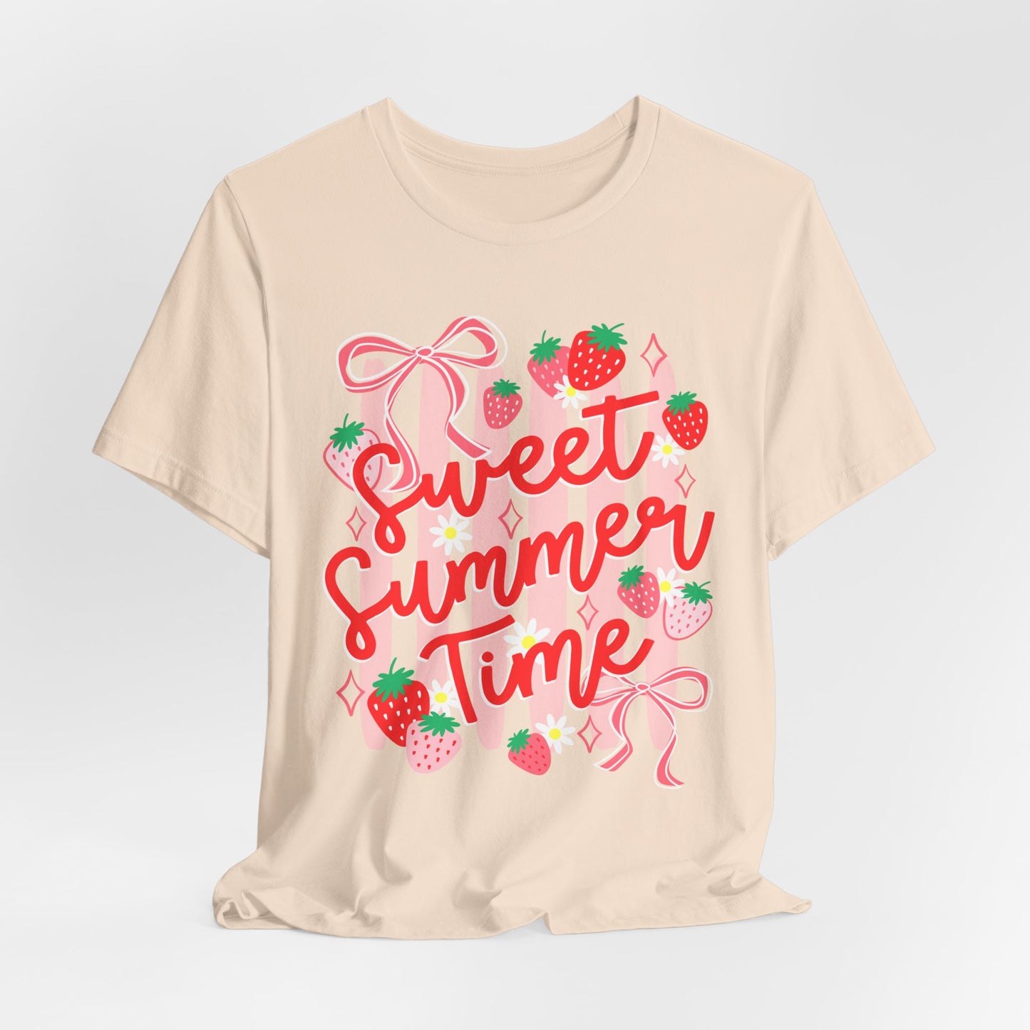Sweet Summer Time T‑Shirt — Strawberry Graphic Tee
